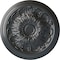 Ekena Millwork Damon Ceiling Medallion (Fits Canopies up to 3 3/8"), Hand-Painted Pewter, 20"OD x 1 1/2"P CM20DAPES - alternate 1